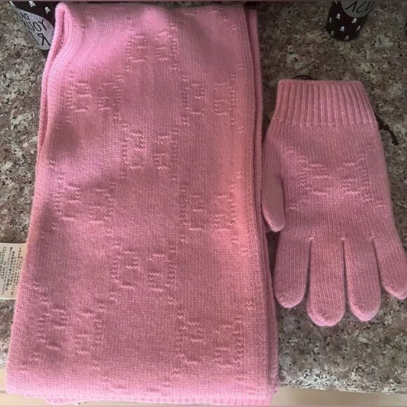 Brand new Gucci scarf and glove comes with box size small - Picture 1 of 1
